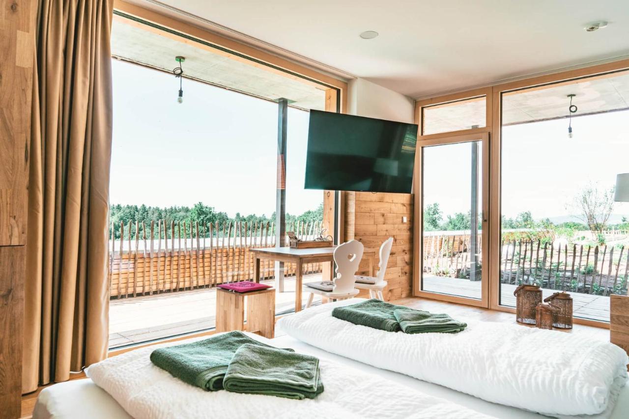 Gut Huegle Erlebnishof & Spa Ravensburg Eksteriør billede